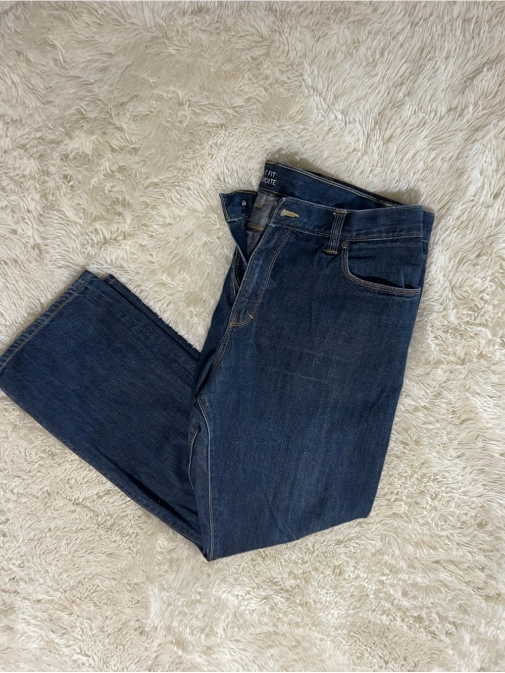 Gap STRAIGHT FIT COUPE DROITE Men’s Jeans Dark Wash Size 40x32